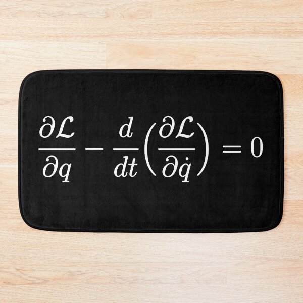 Item preview, euler lagrange equation, physics and science basics designed and sold by NoetherSym.