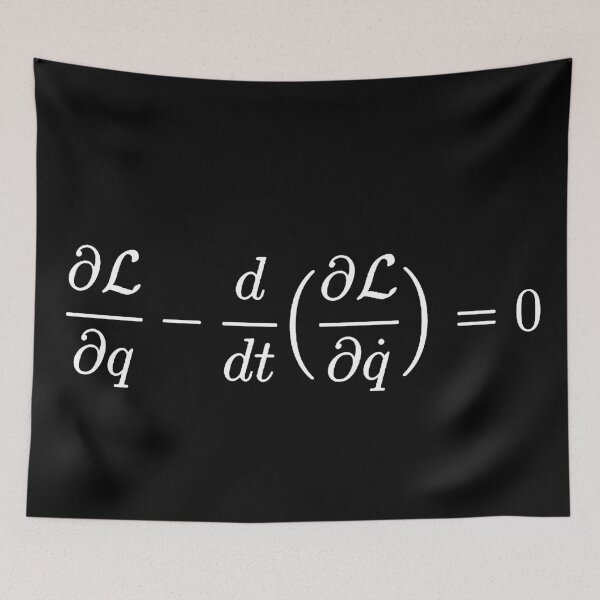 Item preview, euler lagrange equation, physics and science basics designed and sold by NoetherSym.