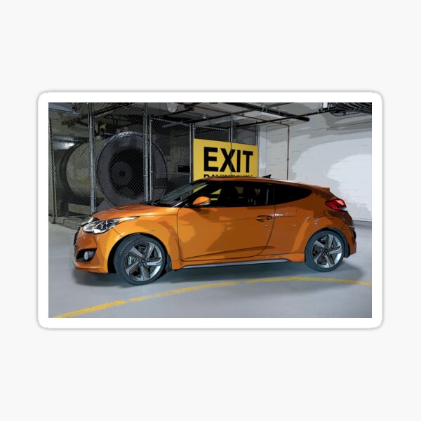 Exit Veloster Sticker