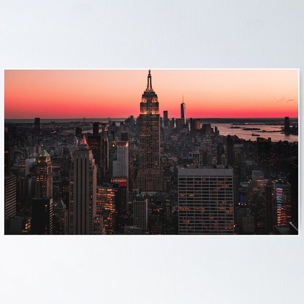 Item preview, New York City Sunset Puzzle  designed and sold by sophiesdesignz.
