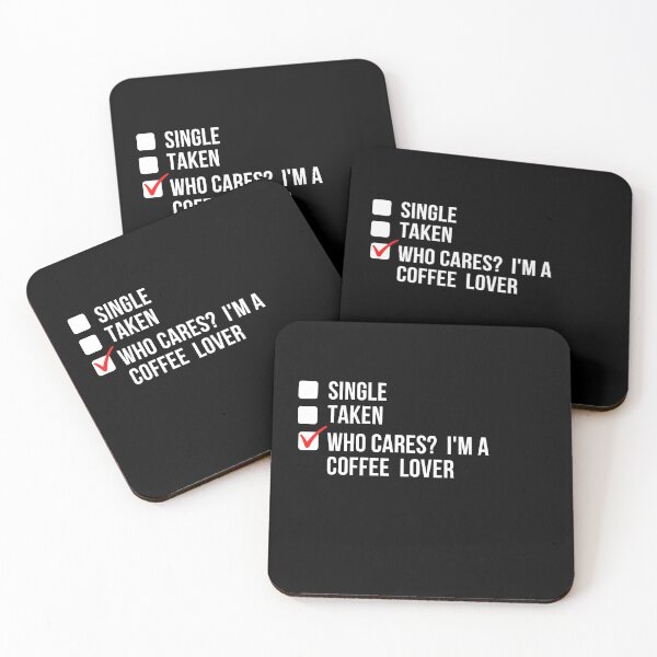 Item preview, Who cares? I'm a coffee lover designed and sold by OugelShop.
