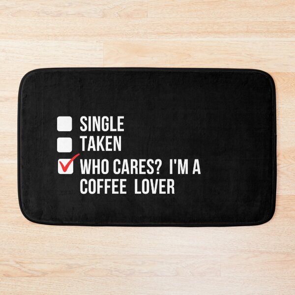 Item preview, Who cares? I'm a coffee lover designed and sold by OugelShop.