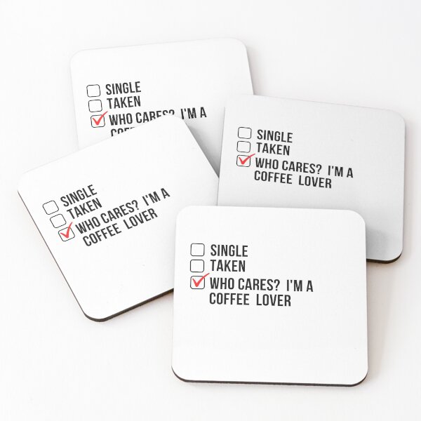 Item preview,  Who cares? I'm a coffee lover designed and sold by OugelShop.