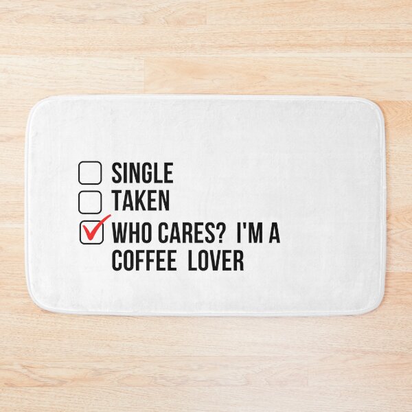 Item preview,  Who cares? I'm a coffee lover designed and sold by OugelShop.