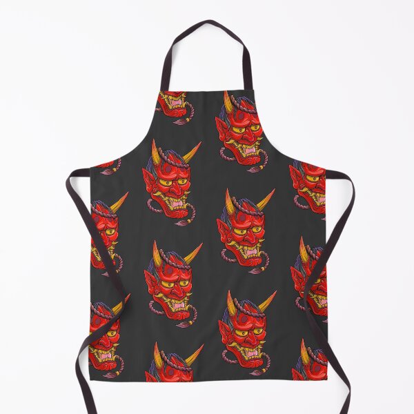 Item preview, Red Hannya Mask  designed and sold by Varg Blacktatts.