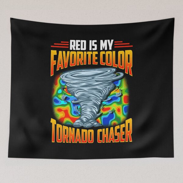 Item preview, Red Is My Favorite Color Tornado Chaser Weather designed and sold by perfectpresents.