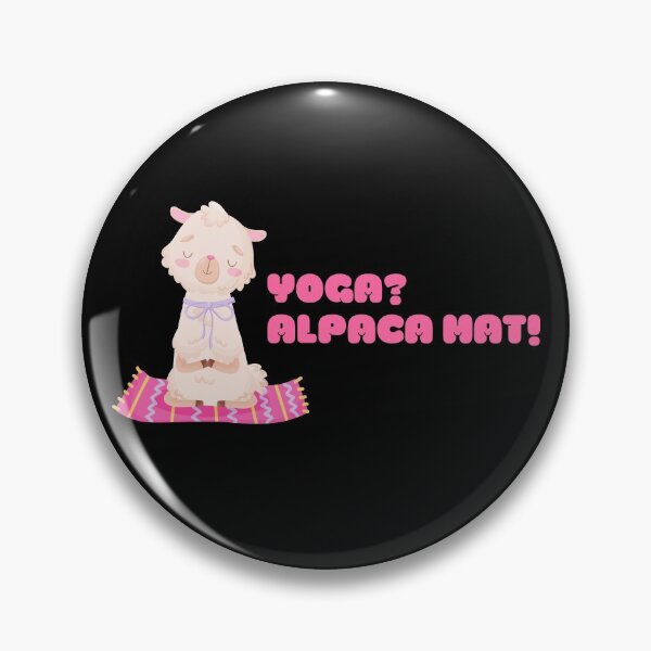 Item preview, Funny Yoga Alpaca Mat - Kawaii Alpaca Llama on Yoga Mat designed and sold by WonderWear.