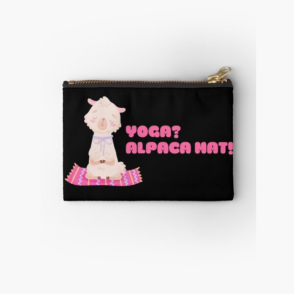 Item preview, Funny Yoga Alpaca Mat - Kawaii Alpaca Llama on Yoga Mat designed and sold by WonderWear.
