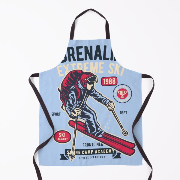 Item preview, Adrenaline Extreme Ski Sport Illustration designed and sold by Arko Ranger.