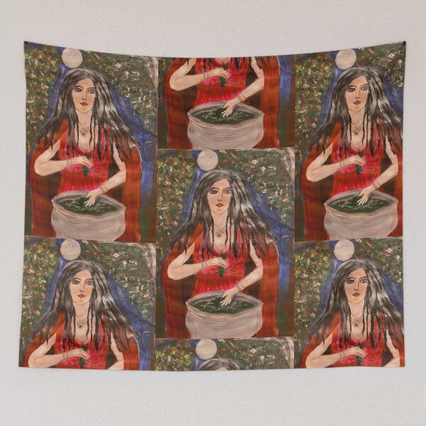 Item preview, Ceridwen, Welsh Goddess of Transformation and Inspiration designed and sold by KRainbird.