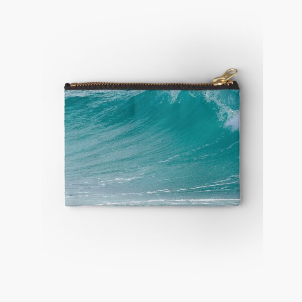 Item preview, Ice White and Turquoise Waves designed and sold by passiveink.