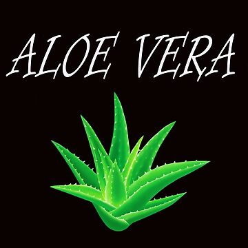 Artwork thumbnail, Aloe vera plant nature love design by style4smile