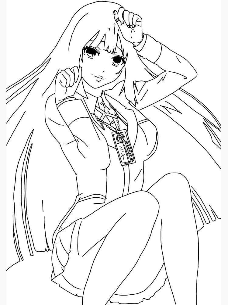 Kakegurui Yumeko Jabami Anime - Paint By Number - Painting By Numbers