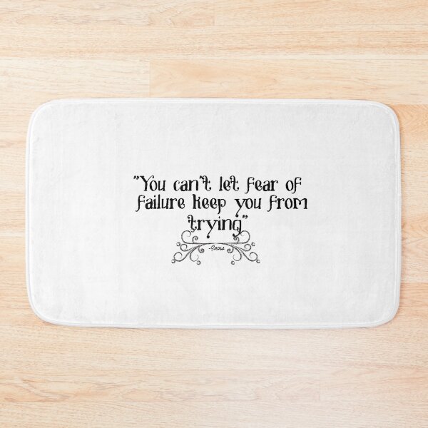 Item preview, "You Can't Let Fear Of Failure Keep You From Trying-Snow White designed and sold by SHAMTEES.