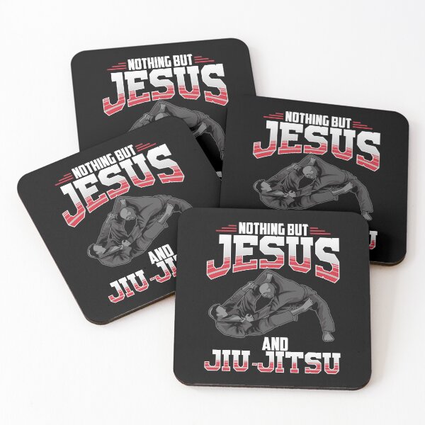 Item preview, Nothing But Jesus And Jiu Jitsu Mixed Martial Arts designed and sold by perfectpresents.