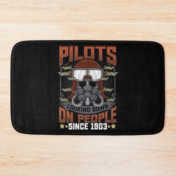 Item preview, Pilots Looking Down On People Since 1903 Plane Pun designed and sold by perfectpresents.