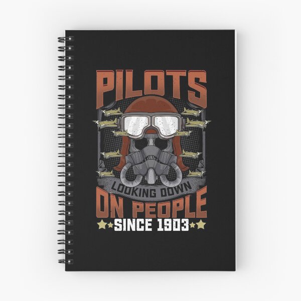 Item preview, Pilots Looking Down On People Since 1903 Plane Pun designed and sold by perfectpresents.