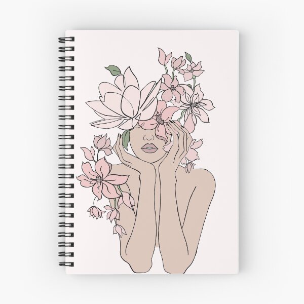 Item preview, flower head portrait designed and sold by prettythangz.