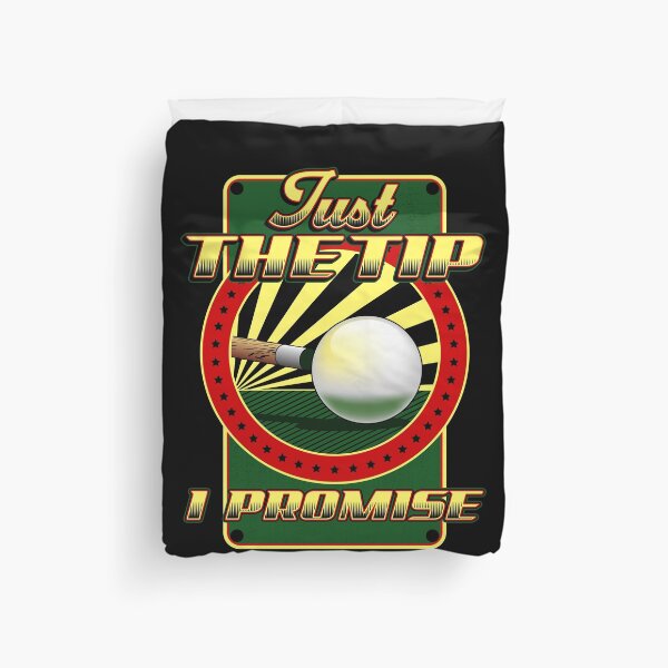 Item preview, Funny Just The Tip I Promise Billiards Pool Cue designed and sold by perfectpresents.