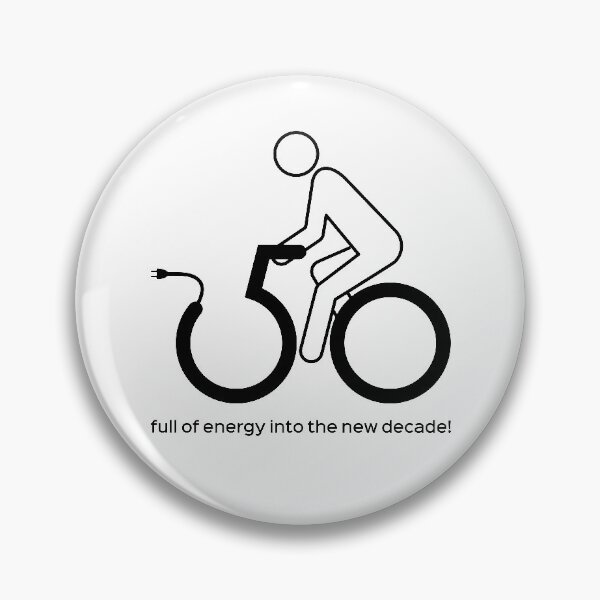 Aperçu de l'œuvre 50e anniversaire des e-bikers - à vélo dans la nouvelle décennie créée et vendue par kolebridesign.