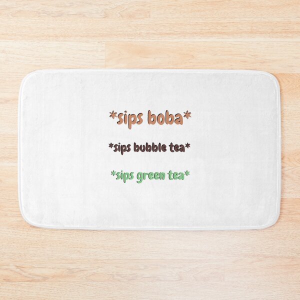 Item preview, green tea boba and taro and milk tea designed and sold by JocelynCrafts.