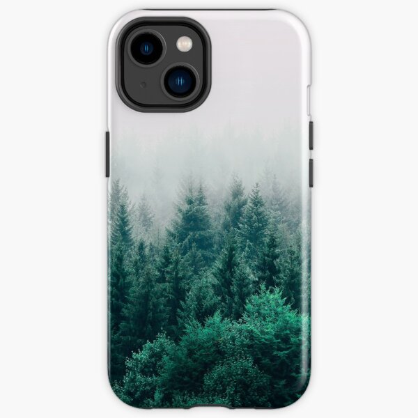 misty forest designer pattern. Iphone or Samsung phone Case & Cover iPhone Tough Case