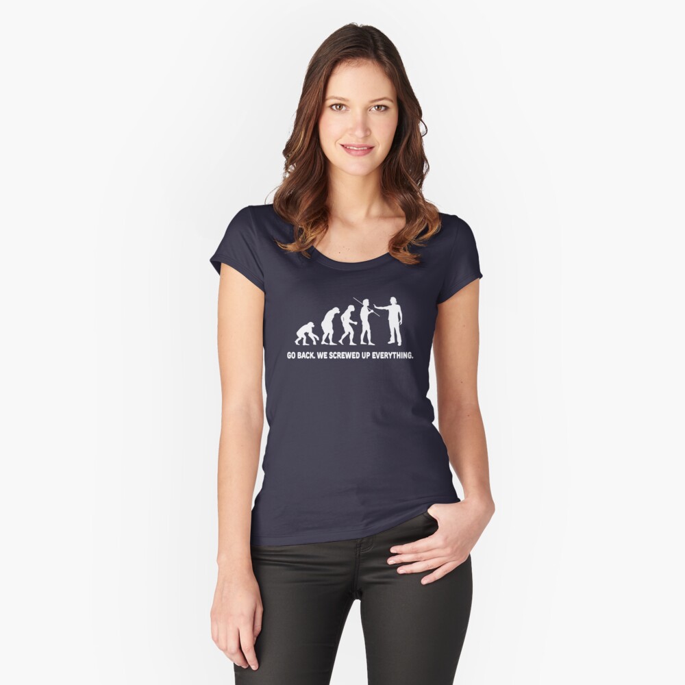 go back we screwed up t shirt