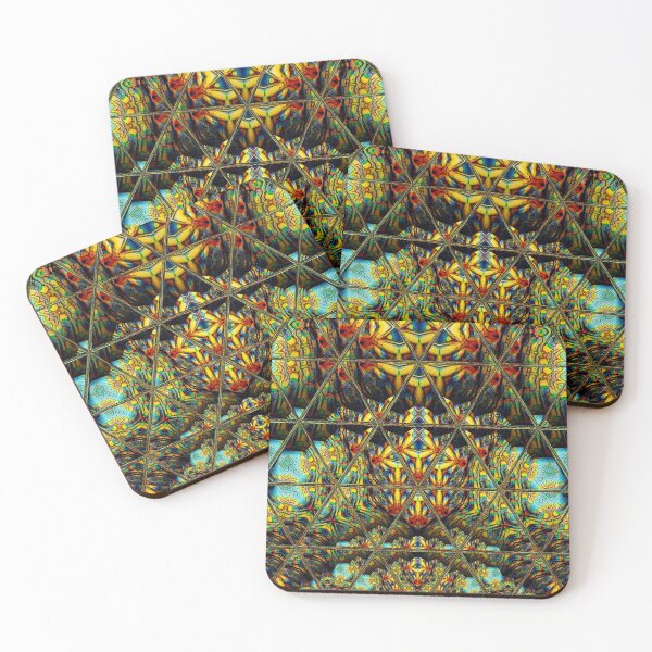 Item preview, digital psychedelic abstract artwork "Triangle Eye" designed and sold by andromedoz.