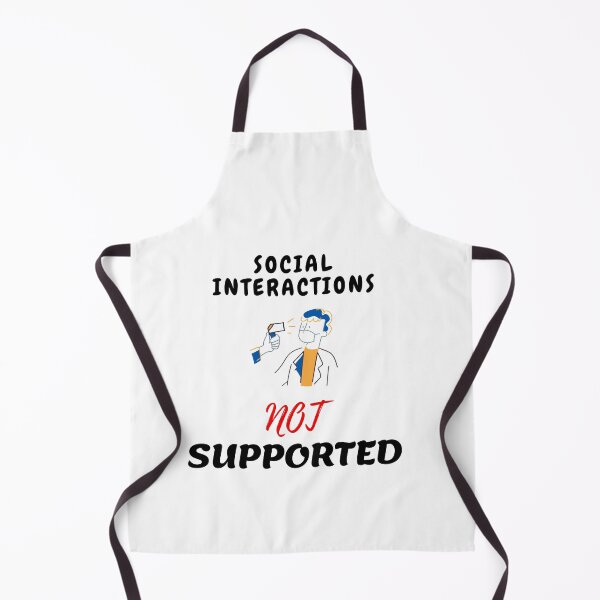 Item preview, Copy of  Social interaction not supported sarcastic quote t shirt [SNS11] designed and sold by HIPNOTIZAR  CRAFTS.