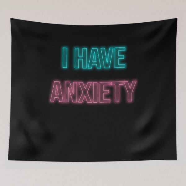 Item preview, Aesthetic I Have Anxiety designed and sold by Shopini.