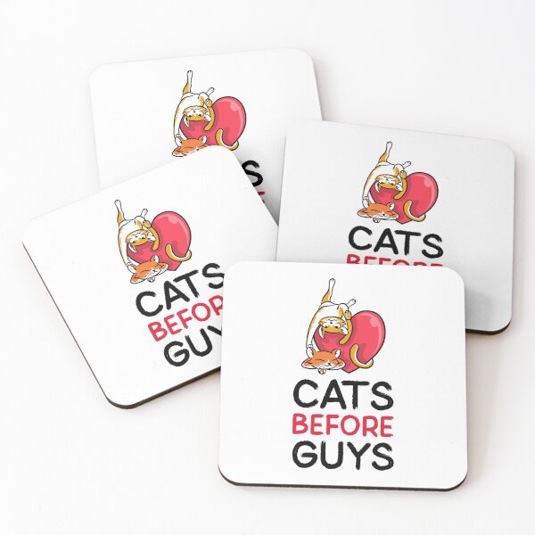 Item preview, Cats before guys designed and sold by Kaupasi.