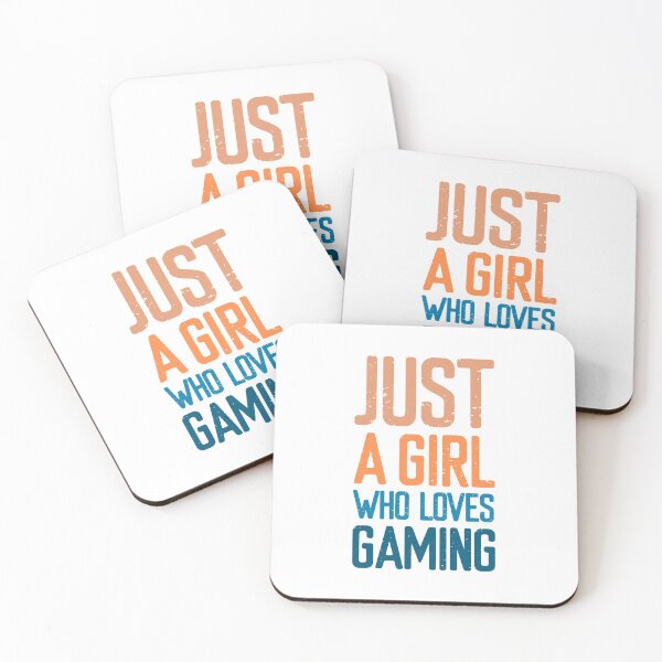 Item preview, Just A Girl Who Loves Gaming designed and sold by FriendsList.