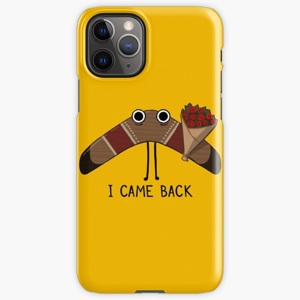 "Boomerang" iPhone Case & Cover by Caerigan | Redbubble