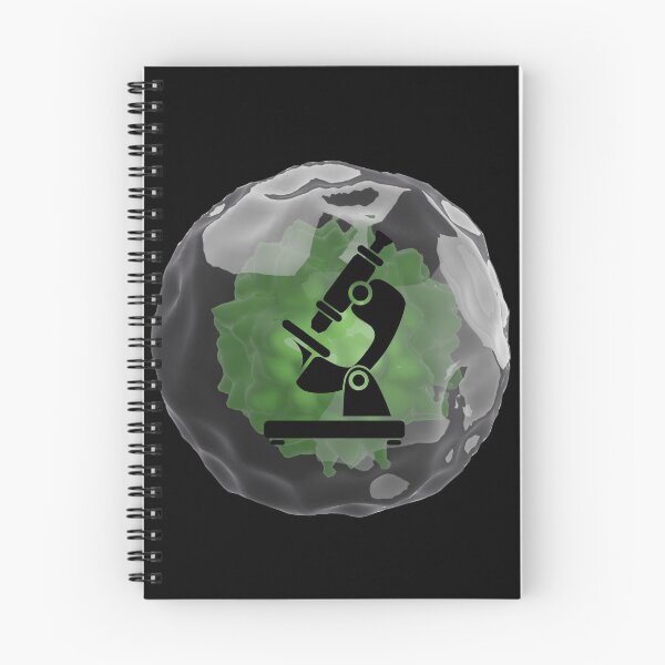 Item preview, BACTERIUM VIRUS SUNSET WITH MICROSCOPE MEDICAL LABORATORY SCIENCE designed and sold by Hippiesole.
