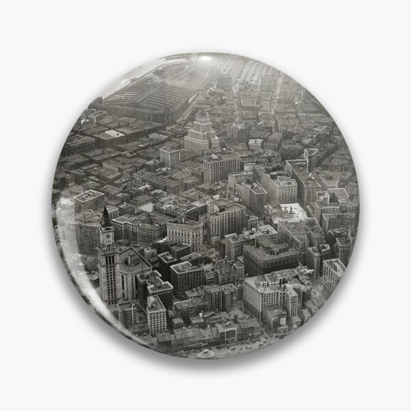 Item preview, 1935 Aerial view of Downtown Boston designed and sold by retrophotoworks.