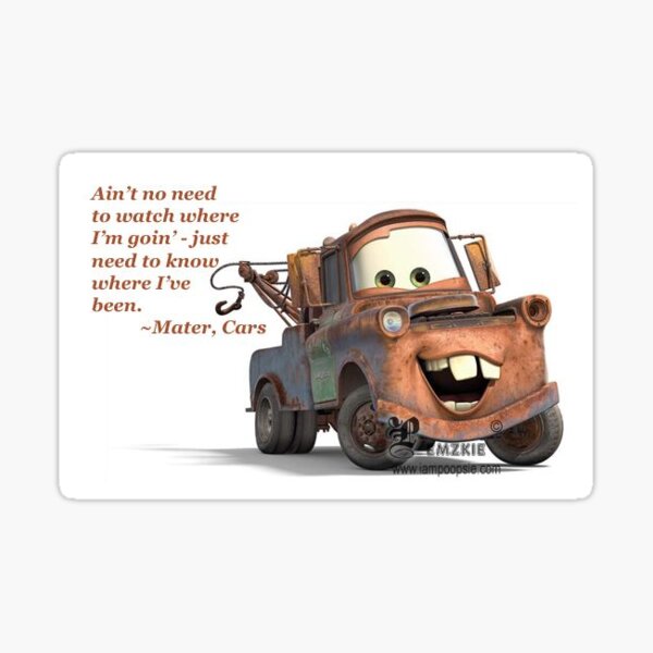 Tow Mater Cars Quote Merch & Gifts for Sale