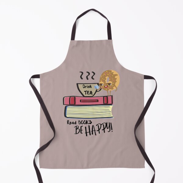 Item preview, DRINK TEA READ BOOKS BE HAPPY designed and sold by Nancyanna.