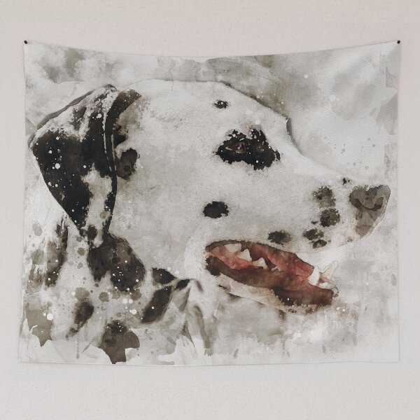 Item preview, Dalmation watercolour digital portrait designed and sold by Gerald Waters.