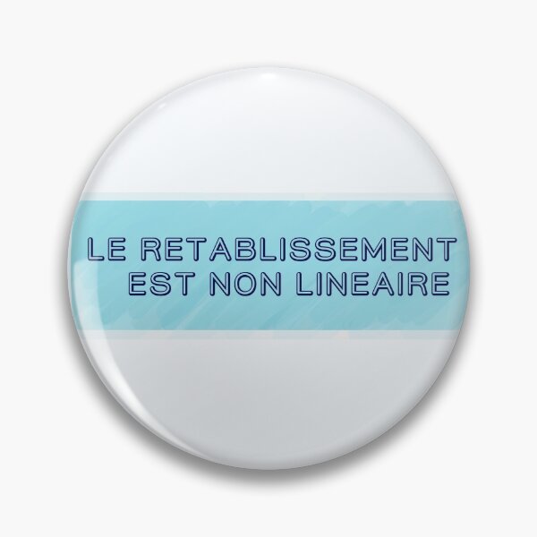Item preview, Recovery is non-linear (blue) designed and sold by MentaLee.