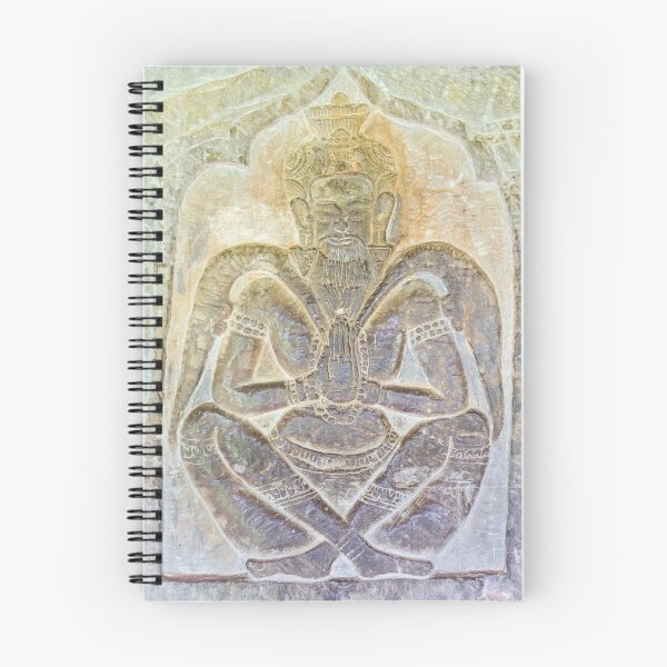 Item preview, Bas-Relief of praying man in Angkor Wat temple designed and sold by Rrrainbow.