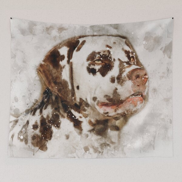 Item preview, Dalmation watercolour digital portrait designed and sold by Gerald Waters.