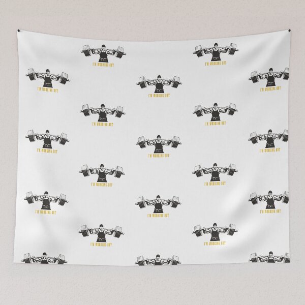 Item preview, Leave Me Alone I'm Working Out designed and sold by kayodeDesign.