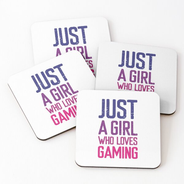 Item preview, Just A Girl Who Loves Gaming designed and sold by FriendsList.