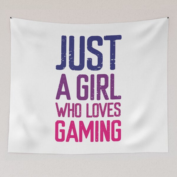 Item preview, Just A Girl Who Loves Gaming designed and sold by FriendsList.
