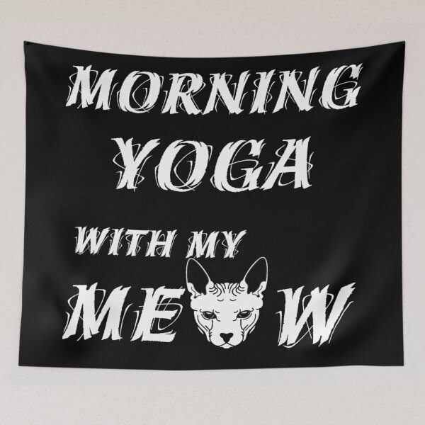 Item preview, Yoga With My Bald Cat designed and sold by TeesFashion.