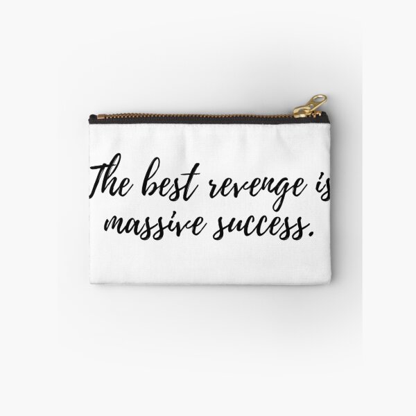 Item preview, The Best Revenge is Massive Success Inspirational Motivational Quote Art Image designed and sold by UncleFizziwigs.