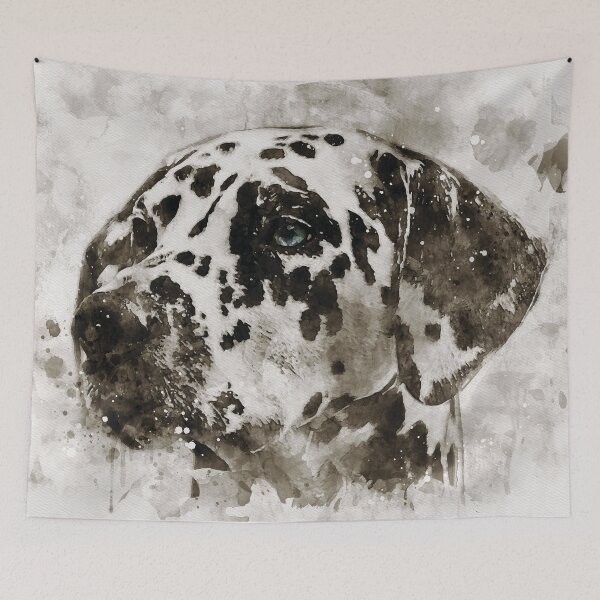 Item preview, Dalmation watercolour digital portrait designed and sold by Gerald Waters.