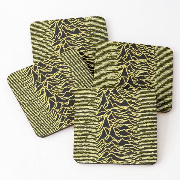 Item preview, Golden Unknown Pleasures designed and sold by arkitekta.