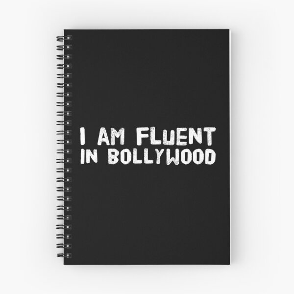 Item preview, I AM FLUENT IN BOLLYWOOD - WHITE DESIGN designed and sold by BrownGirlMantra.