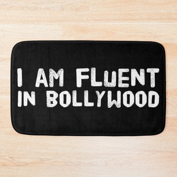 Artikelvorschau, Ich bin fließend in Bollywood - weißes Design entworfen und verkauft von BrownGirlMantra.